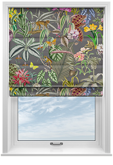 Barbados, Retreat - Motorised Roman Blind